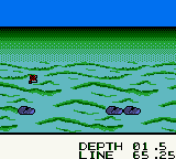 Black Bass Lure Fishing screenshot 3 for GameBoy Color